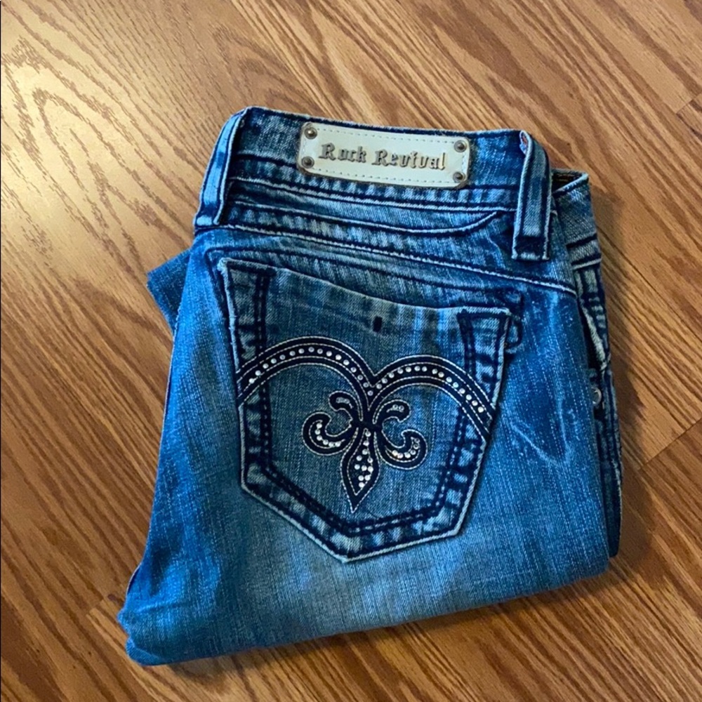Rock revival jeans